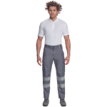 Obrázek z Cerva HUELVA RFLX Pracovní kalhoty do pasu šedé 