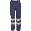 Obrázek z Cerva HUELVA RFLX Pracovní kalhoty do pasu navy 
