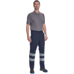 Obrázek z Cerva HUELVA RFLX Pracovní kalhoty do pasu navy 