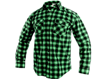 Obrázek CXS TOM Pánská košile zeleno-černá