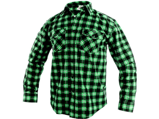 Obrázek z CXS TOM Pánská košile zeleno-černá 