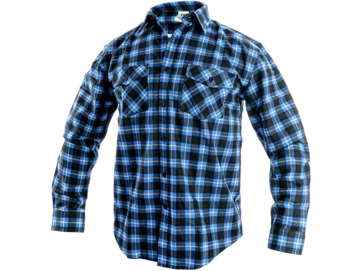 Obrázek z CXS TOM Pánská košile modro-černá 