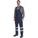 Obrázek z Cerva BADAJOZ RFLX Pracovní kalhoty s laclem navy 