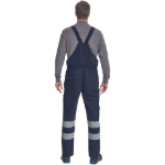 Obrázek z Cerva BADAJOZ RFLX Pracovní kalhoty s laclem navy 