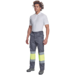 Obrázek z Cerva BILBAO HV Pracovní kalhoty šedo / žluté 