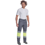 Obrázek z Cerva BILBAO HV Pracovní kalhoty šedo / žluté 
