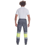 Obrázek z Cerva BILBAO HV Pracovní kalhoty šedo / žluté 