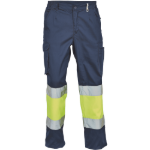 Obrázek z Cerva BILBAO HV Pracovní kalhoty navy / žluté 