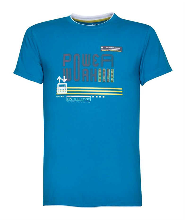 Obrázek z ARDON®4TECH PowerWork Pracovní tričko modré 180 g/m² 
