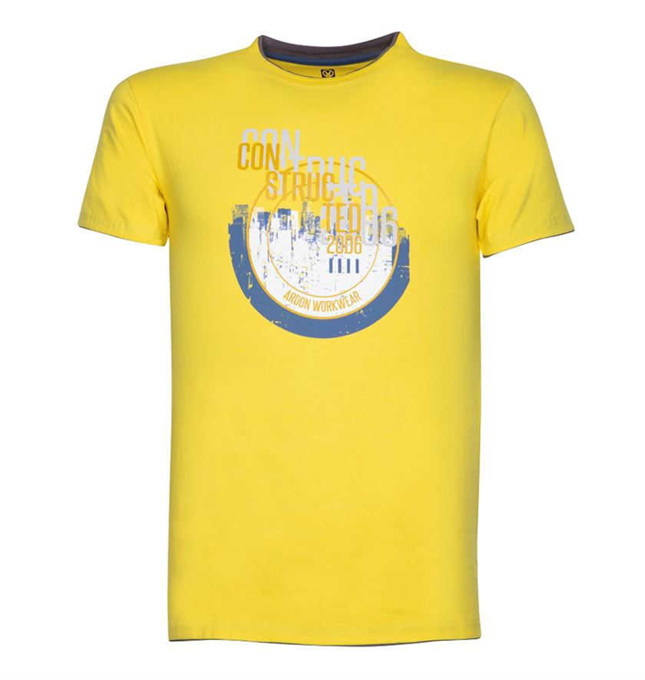 Obrázek z ARDON®4TECH Constructed Pracovní tričko žluté 180 g/m² 
