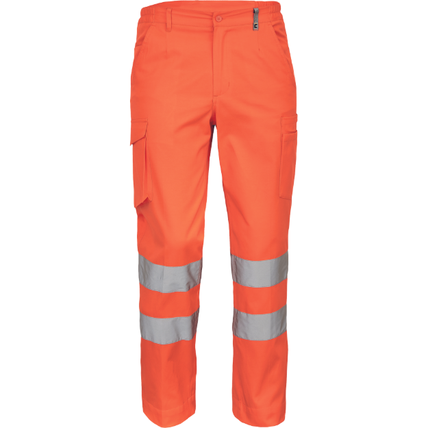Obrázek z Cerva VIGO HV Pracovní kalhoty oranžové 