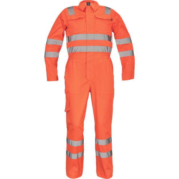 Obrázek z Cerva PATERNA HV Pracovní kombinéza oranžová 