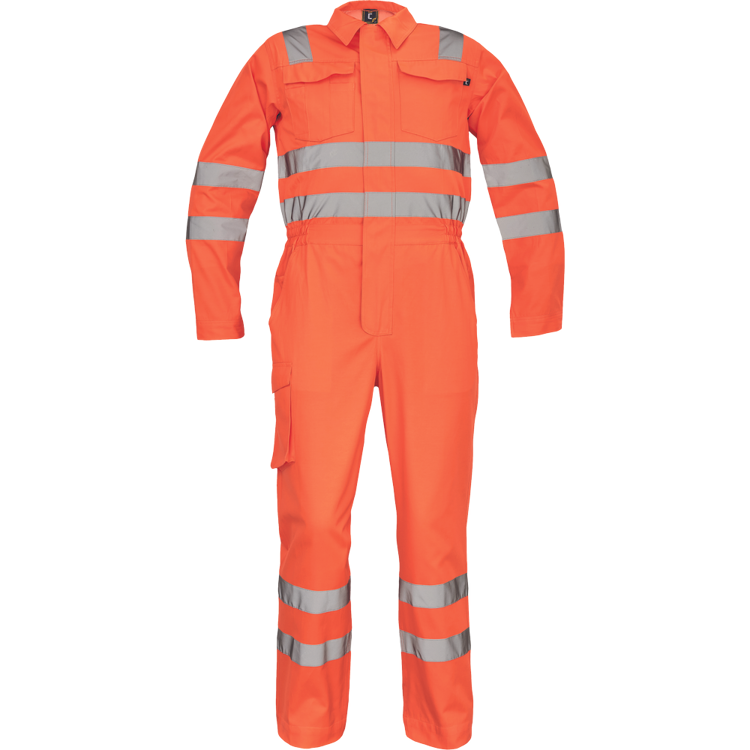 Obrázek z Cerva PATERNA HV Pracovní kombinéza oranžová 