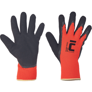 Obrázek Cerva PALAWAN WINTER Pracovní rukavice zimní HV oranžové