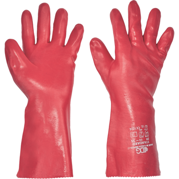 Obrázek Cerva STANDARD Pracovní rukavice červená