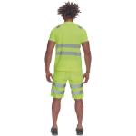 Obrázek z Cerva FERROL HV Pracovní šortky žluté 