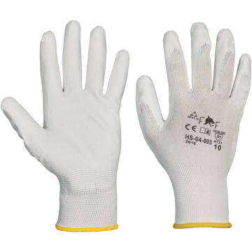 Obrázek FF BUNTING WHITE LIGHT HS-04-003 Pracovní rukavice bílá