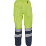 Obrázek z Cerva BURGOS HV Pracovní kalhoty do pasu žluté / navy 