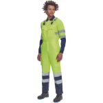 Obrázek z Cerva LORCA HV Pracovní kalhoty s laclem žluté / navy 