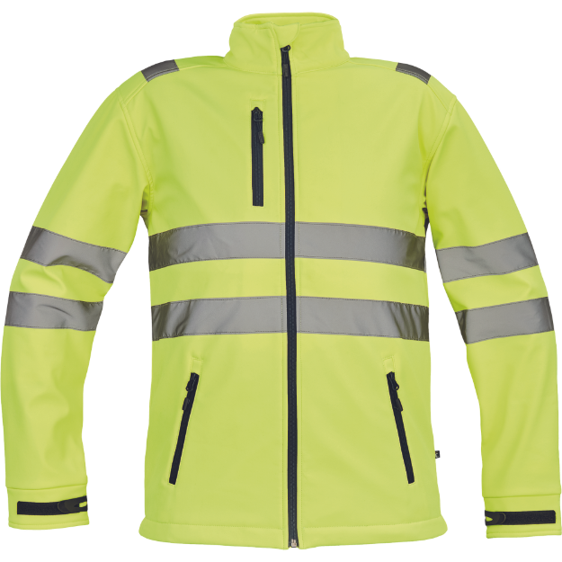 Obrázek z Cerva MURCIA HV Pánská softshellová bunda žlutá 