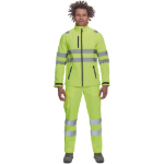 Obrázek z Cerva MURCIA HV Pánská softshellová bunda žlutá 