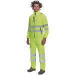 Obrázek z Cerva ALMERIA HV Pánská fleecová mikina žlutá 