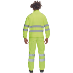 Obrázek z Cerva ALMERIA HV Pánská fleecová mikina žlutá 