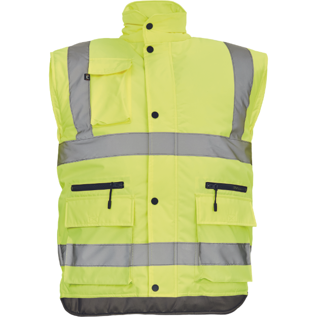 Obrázek z Cerva CORDOBA HV Pánská zimní vesta žlutá 