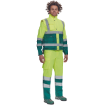 Obrázek z Cerva HELLIN HV Pánská zimní vesta žlutá / zelená 