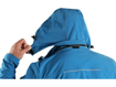 Obrázek z CXS STRETCH Pánská softshellová bunda středně modrá 