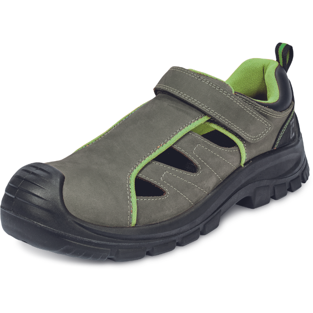 Obrázek z Cerva DERRIL MF S1P SRC Pracovní sandále šedé 