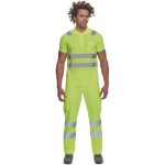 Obrázek z Cerva JAEN HV Pánská polokošile žlutá 