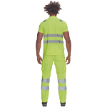 Obrázek z Cerva JAEN HV Pánská polokošile žlutá 