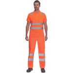 Obrázek z Cerva JAEN HV Pánská polokošile oranžová 