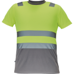 Obrázek z Cerva MONZON HV Pánské tričko žluté / šedé 