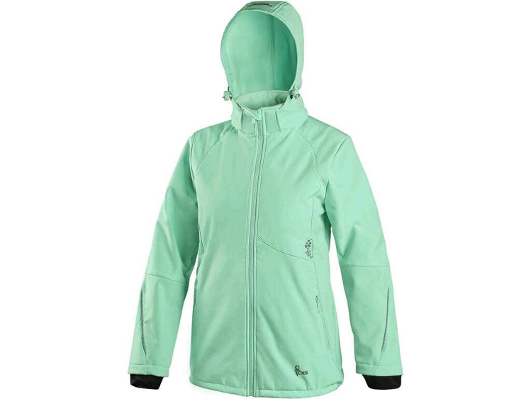 Obrázek z CXS NEVADA Dětská softshellová bunda mátová 