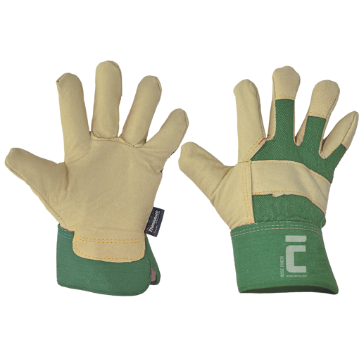 Obrázek z Cerva ROSE FINCH Pracovní rukavice zelená - zimní 