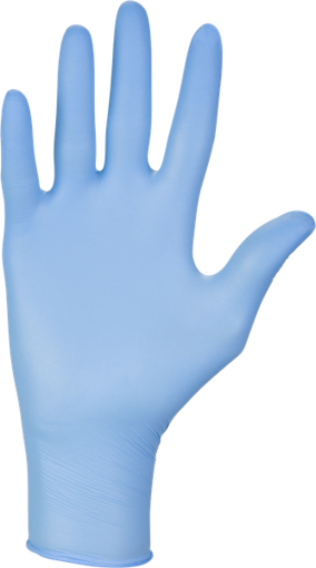 Obrázek z MERCATOR nitrylex® basic blue jednorázové rukavice 