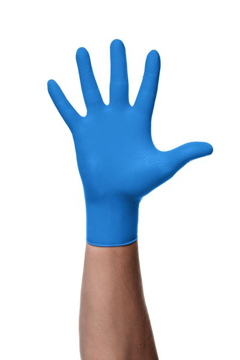 Obrázek MERCATOR GOGRIP blue jednorázové rukavice