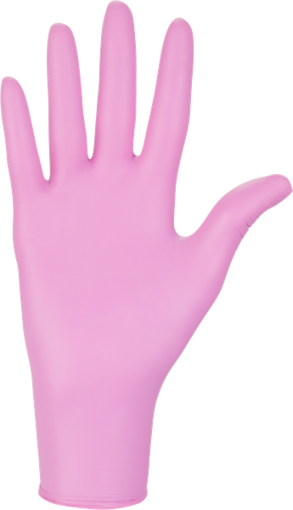 Obrázek z MERCATOR nitrylex® pink jednorázové rukavice 