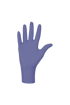 Obrázek z MERCATOR nitrylex® beFree jednorázové rukavice 
