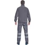 Obrázek z Cerva BHADRA Pánská fleecová bunda šedá 