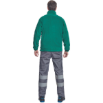 Obrázek z Cerva BHADRA Pánská fleecová bunda zelená 