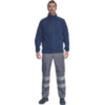 Obrázek z Cerva BHADRA Pánská fleecová bunda navy 