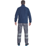 Obrázek z Cerva BHADRA Pánská fleecová bunda navy 