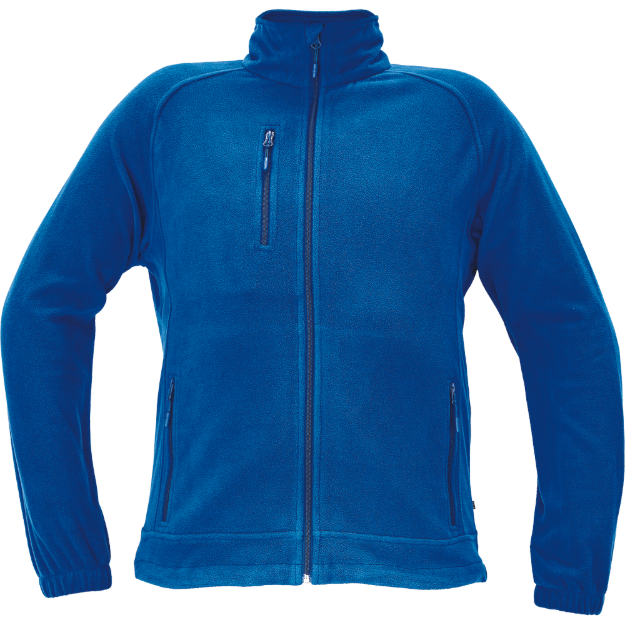 Obrázek z Cerva BHADRA Pánská fleecová bunda modrá 