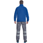 Obrázek z Cerva BHADRA Pánská fleecová bunda modrá 