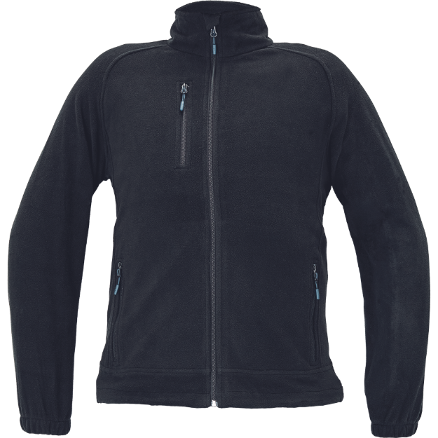 Obrázek z Cerva BHADRA Pánská fleecová bunda černá 