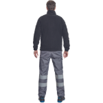 Obrázek z Cerva BHADRA Pánská fleecová bunda černá 