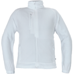 Obrázek z Cerva BHADRA Pánská fleecová bunda bílá 